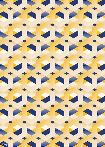 Hexagonal geometric pattern | Free stock vector - 679923