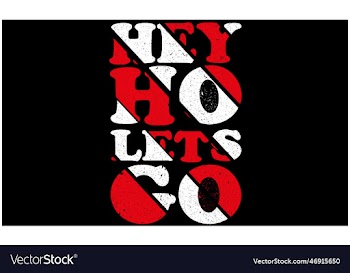 hey ho lets go t-shirt design