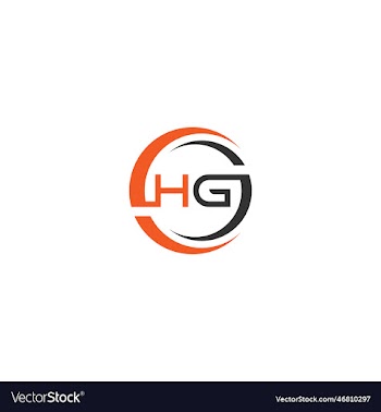 hg company name initial letters monogram