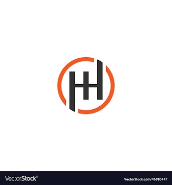 hh logo design template graphic branding