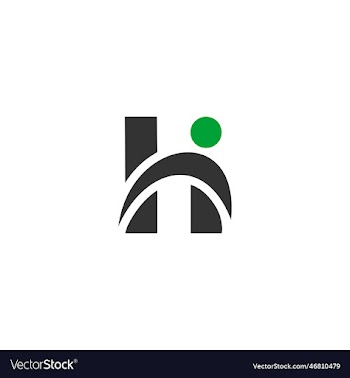hi letter creative monogram icon symbol