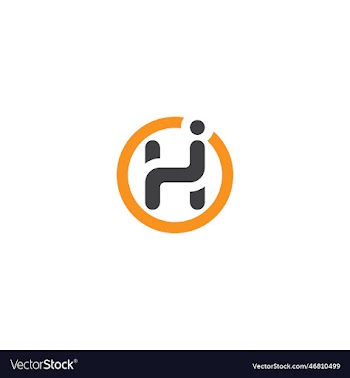 hi lettering sticker for social media content