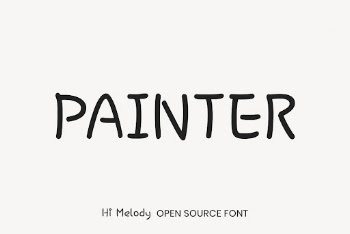 Hi Melody open source font | Free Font Add-on - rawpixel