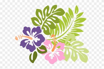 Hibiscus - Hawaiian Flower Clipart