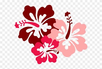 Hibiscus Pink Clip Art - Hawaii Flower