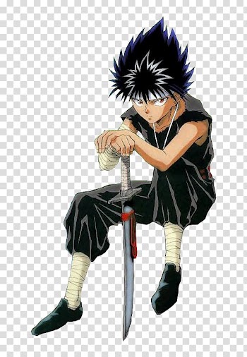 Hiei Yusuke Urameshi Anime Character Yu Yu Hakusho, Anime transparent background PNG clipart