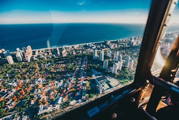 High-Angle Photo of City Buildings