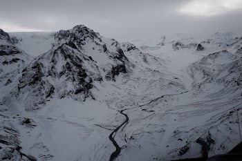 High Angle Photo of Mountain Covered With Snow