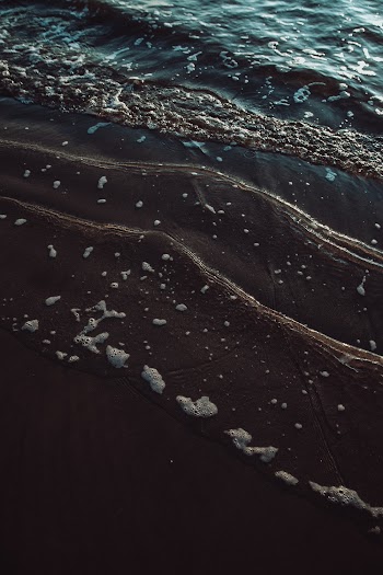 High Angle Photo of Seashore