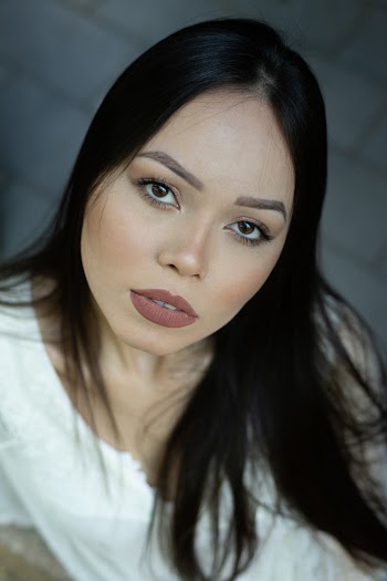 High Angle Photo of Woman's Face