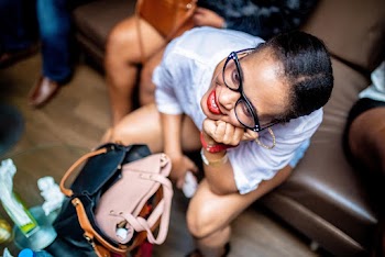 High-Angle Photo of Woman Wearing White Shirt