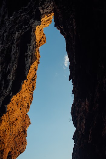 High Angle Photography of Brown Mountain