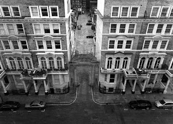 High Angle Shot of Brick Buildings