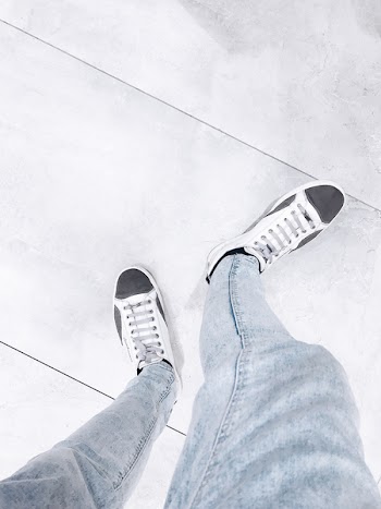 High Angle Shot of Shoes