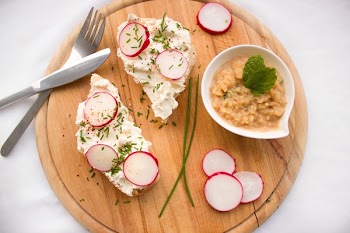 High Angle View of Breakfast