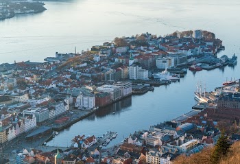 High Angle View of City