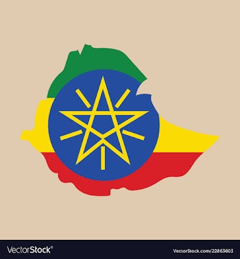 High detailed map - ethiopia vector image