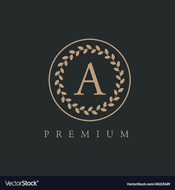 high-end luxury logo letters letter a logo