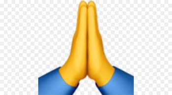 High five Emoji domain Emoticon Prayer - Emoji 