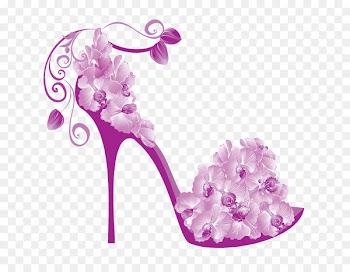 High-heeled footwear Shoe Clothing Clip art - Pink high heels 