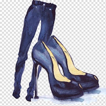 High-heeled footwear Shoe Jeans Clothing, Jeans high heels transparent background PNG clipart