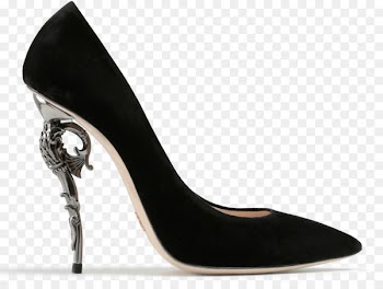 High-heeled shoe Stiletto heel Court shoe Fashion - backwards filigree 