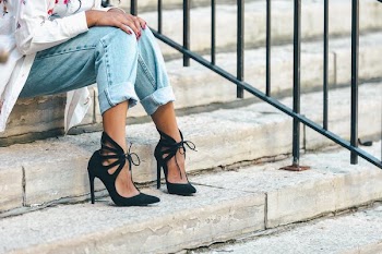 High Heels On Steps