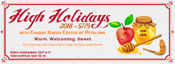 High Holiday Classes - Chabad Jewish Center of Petaluma
