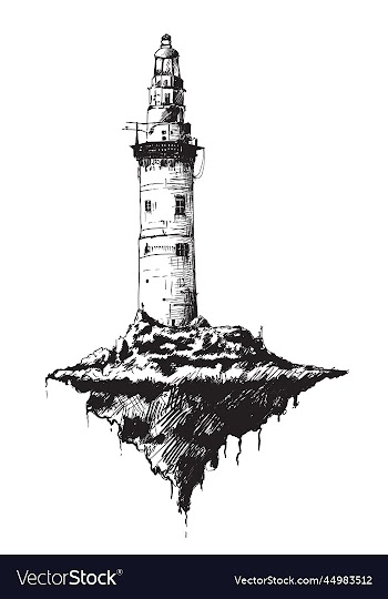 high lighthouse tower