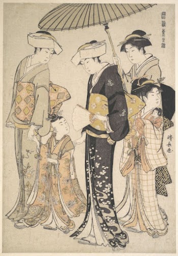 High-Ranking Samurai Girl with Four | Free Photo - rawpixel