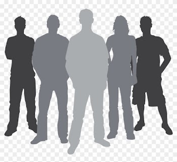 High Resolution Youth Png Clipart - Group Of People Silhouette