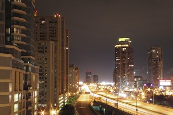 High Rise Building during Night Time