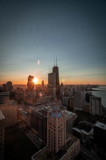 High-rise Buildings during Golden Hour