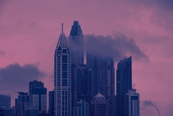 High-rise Buildings during Golden Hour