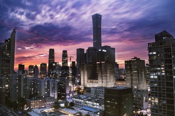 High-rise Buildings during Nighttime