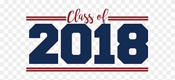 High School Graduation Clip Art Class Of 2018 - 2018 High School Graduation