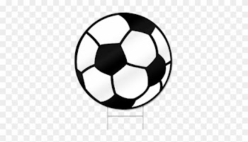 High Soccer Ball Shaped Sign - Soccer Ball Sewing Pattern