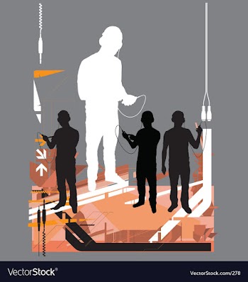 High tech background vector image