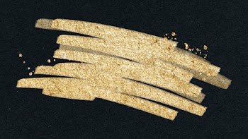 Highlighter marker stroke psd in glitter gold… | Free stock illustration | High Resolution graphic