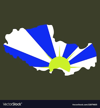 Highly detailed country map tibet vector image