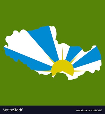 Highly detailed country map tibet vector image