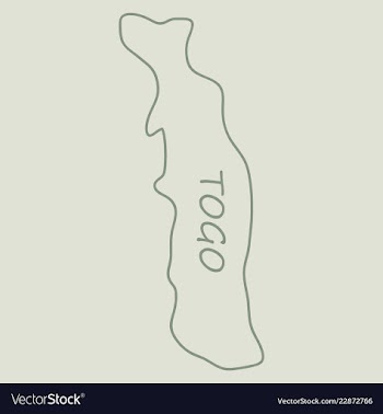 Highly detailed country silhouette with flag and vector image