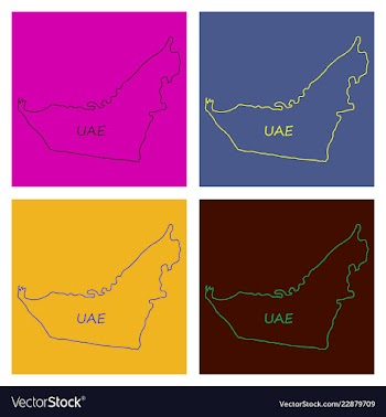 Highly detailed country silhouette with flag and vector image