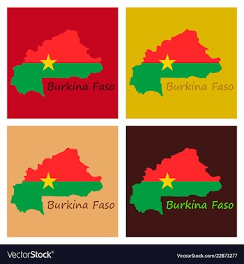 Highly detailed country silhouette with flag vector image