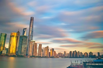 Highrise Buildings Near Body of Water