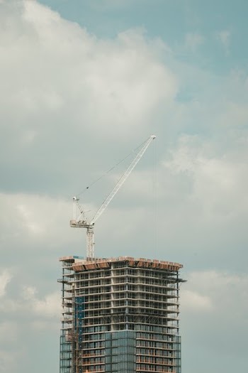Highrise Construction Building Crane