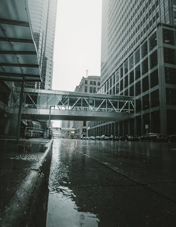 Highway Covered in Water