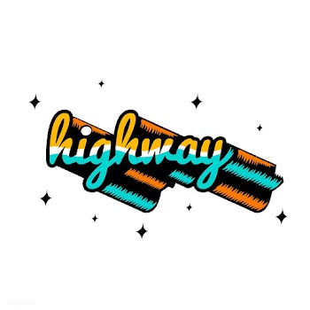 Highway typography | Free stock vector - 575101