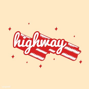 Highway typography | Free stock vector - 575115