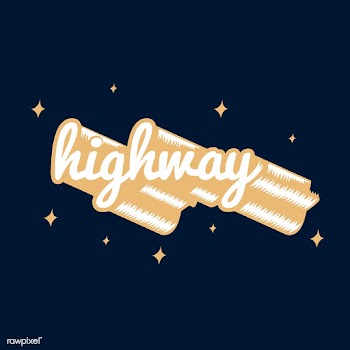 Highway typography | Free stock vector - 575129